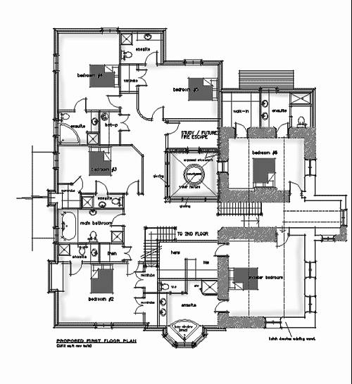 first-floor-sketcha extension to existing dwelling house architects design