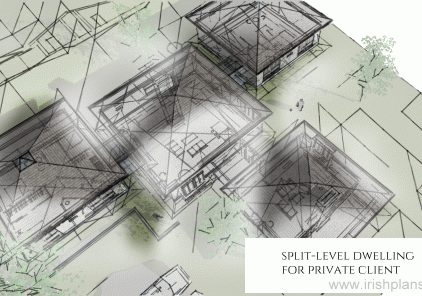 split-level-house-plans-design-ireland4-422x296 west of ireland, rural lakeside split level modern house design architects design